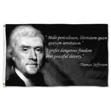 Fyon Thomas Jefferson Flag Indoor and Outdoor Banner