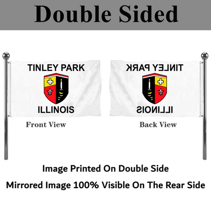 Fyon Tinley Park, Illinois flag   Banner