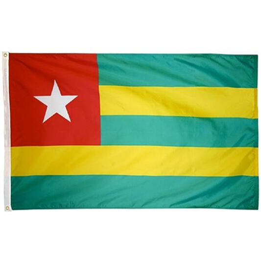 Togo Flag Indoor and outdoor banner