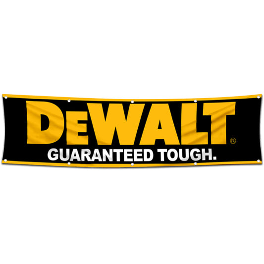 Fyon Tools Garage Shop Decor Banner Works for DeWalt Flag 2x8 Feet
