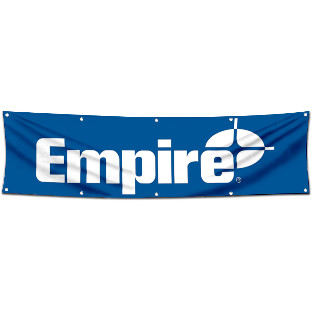 Fyon Tools Garage Shop Decor Banner  Works for Empire Flag 2x8 Feet