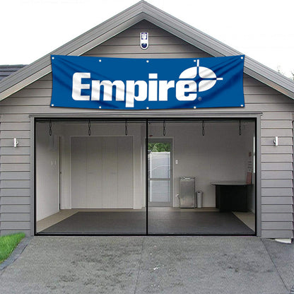 Fyon Tools Garage Shop Decor Banner  Works for Empire Flag 2x8 Feet