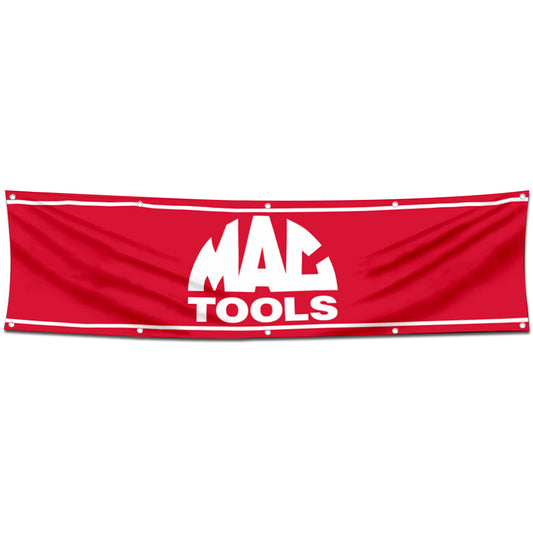 Fyon Tools Garage Shop Decor Banner Works for MAC Flag 2x8 Feet
