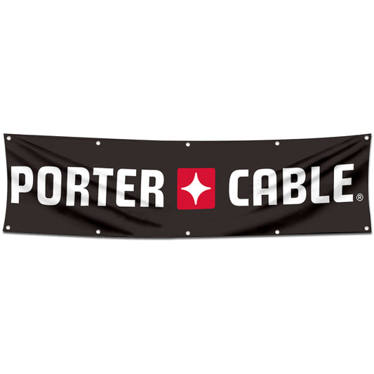 Fyon Tools Garage Shop Decor Banner Works for Porter Cable Flag 2x8 Feet