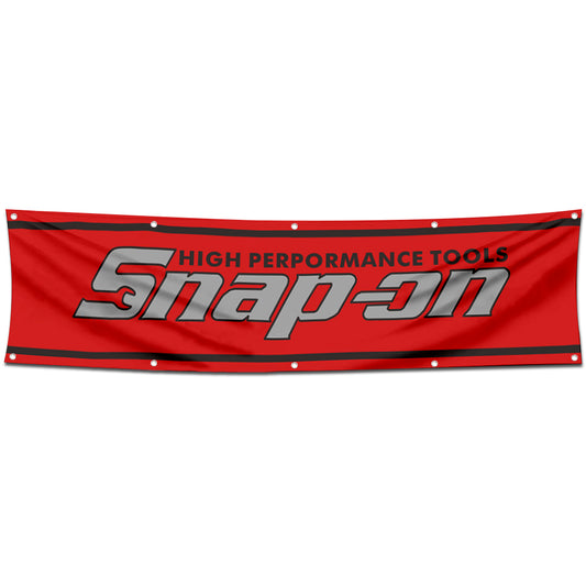 Fyon Tools Garage Shop Decor Banner Works for Snap on Flag 2x8 Feet