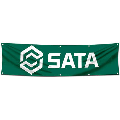 Fyon Tools Garage workshop Decor Banner Works for Sata Flag 2x8 Feet