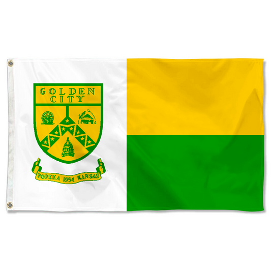 Fyon Topeka, Kansas flag (1977–2019) Flag Banner