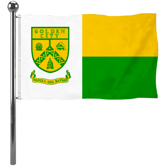 Fyon Topeka, Kansas flag (1977–2019) Flag Banner