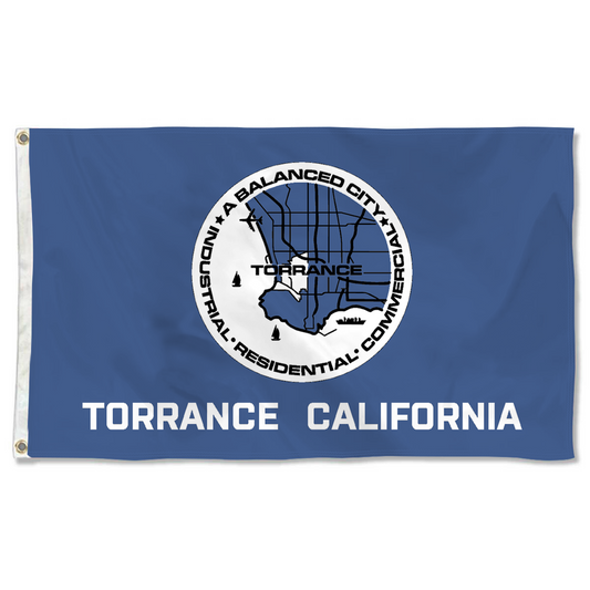 Fyon Torrance, California Flag Banner