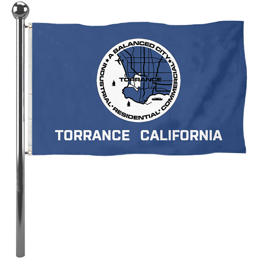 Fyon Torrance, California Flag Banner