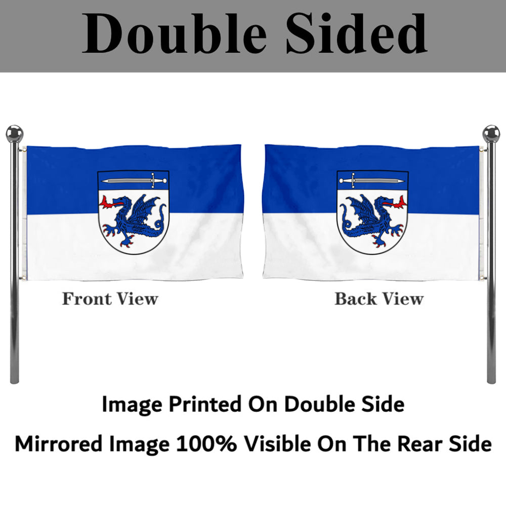 Fyon Town of Munster Oertze Flag banner