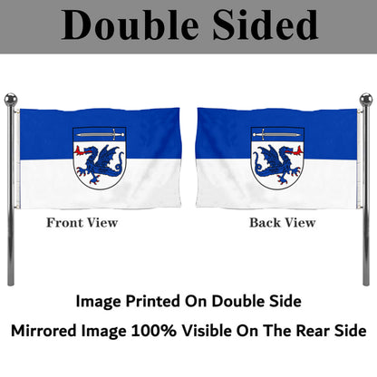 Fyon Town of Munster Oertze Flag banner
