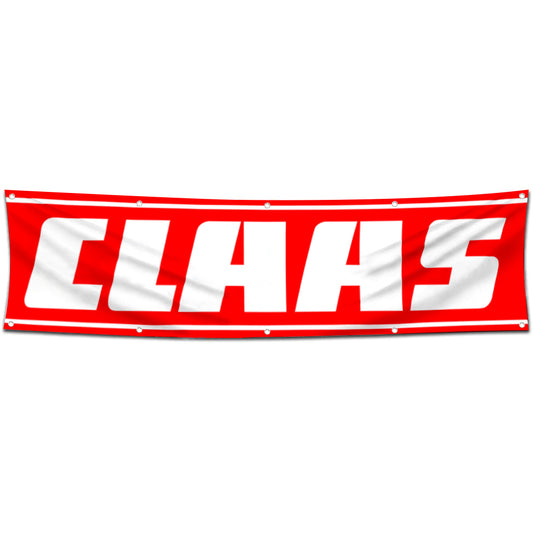 Fyon Tractor Garage Shop Decor Banner Works for Claas Flag
