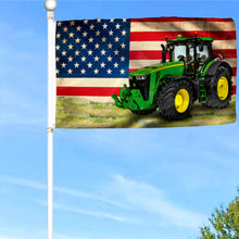 Fyon Tractor No Farmers No Food Flag 41516 Indoor and outdoor banner