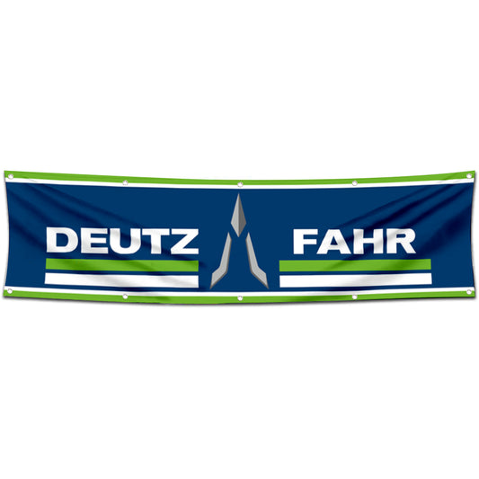 Fyon Tractors Garage Shop Decor Banner Works for Deutz Fahr Flag 2x8 Feet