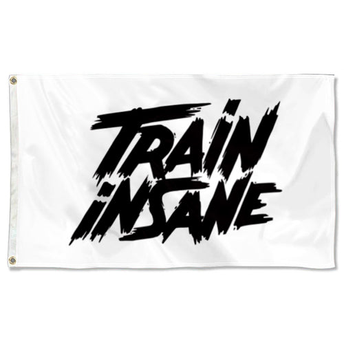 Fyon Train Insane Flag Indoor and outdoor banner