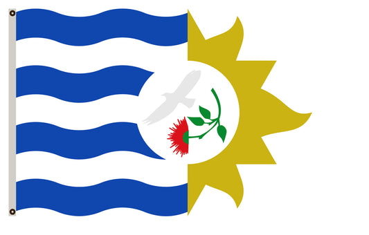 Fyon of Treinta y Tres flag Uruguay banner