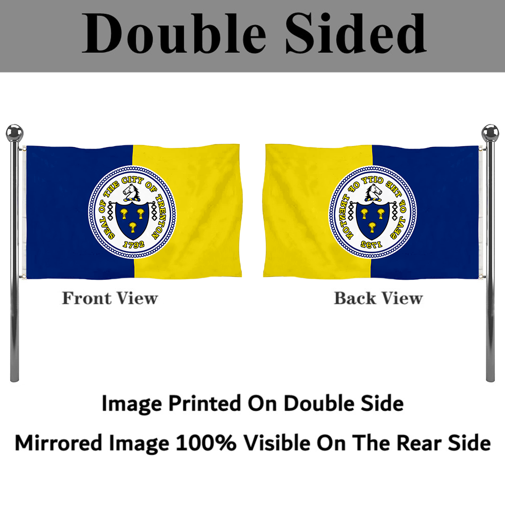 Fyon Trenton, New Jersey flag Banner
