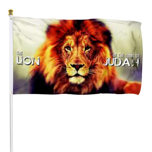 Fyon Tribe of Judah Lion Flag Banner