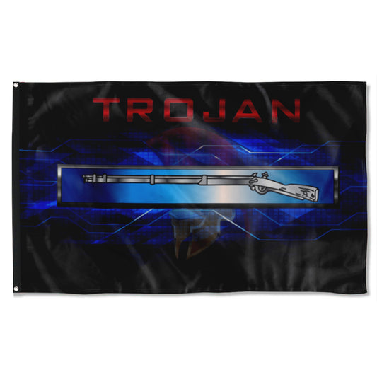 Fyon Trojan Expert Infantrman Badge Flag Indoor and outdoor banner