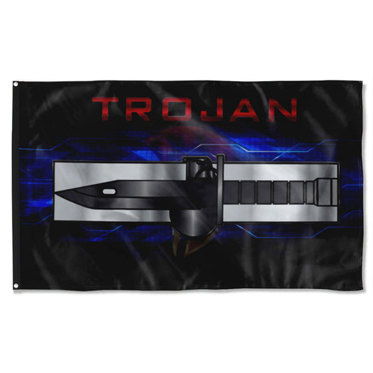 Fyon Trojan Expert Soldier Badge Flag Indoor and outdoor banner