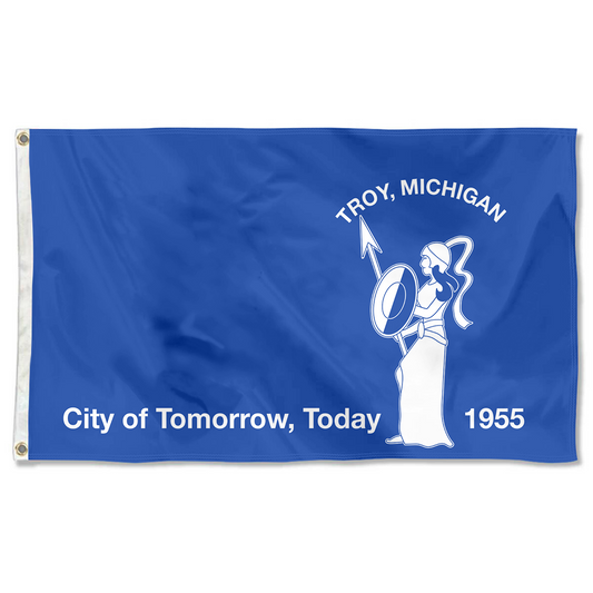 Fyon Troy, Michigan flag Banner