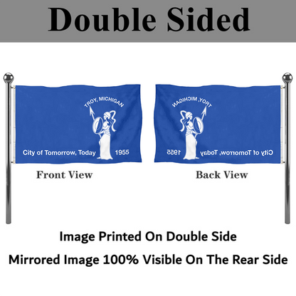 Fyon Troy, Michigan flag Banner