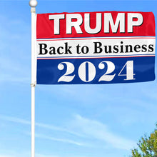 Fyon Trump Back to Business Army Flag Banner
