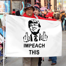 Fyon Trump Impeach this Flag  Indoor and Outdoor Banner