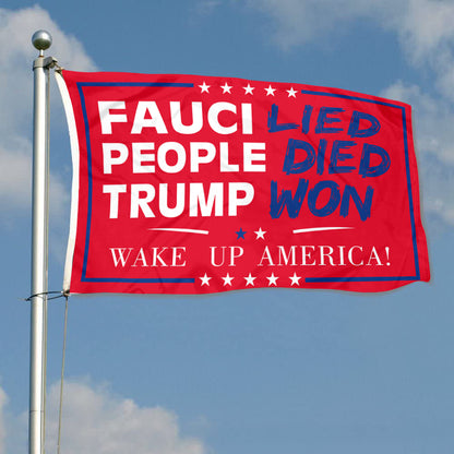 Fyon Trump Save America 2024 New Red Flag Banner