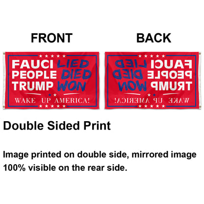 Fyon Trump Save America 2024 New Red Flag Banner