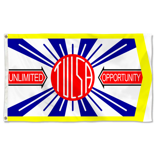 Fyon Tulsa, Oklahoma flag(1924–1941) banner