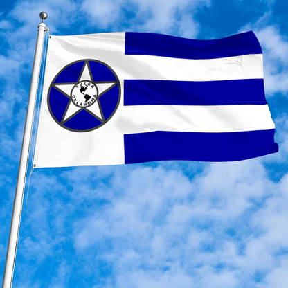 Fyon Tulsa, Oklahoma flag(1941–1973) banner