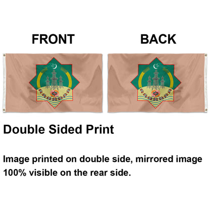 Fyon Turkmenabad, Turkmenistan Flag Indoor and outdoor banner