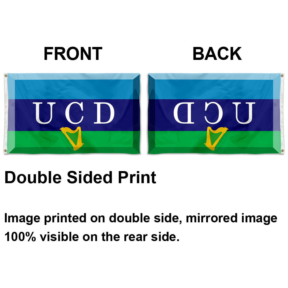 Fyon UCD Dublin Teams Flag Banner