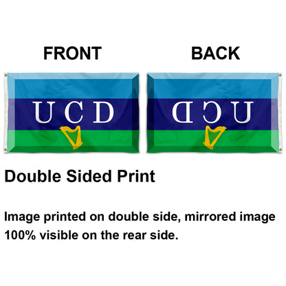 Fyon UCD Dublin Teams Flag Banner