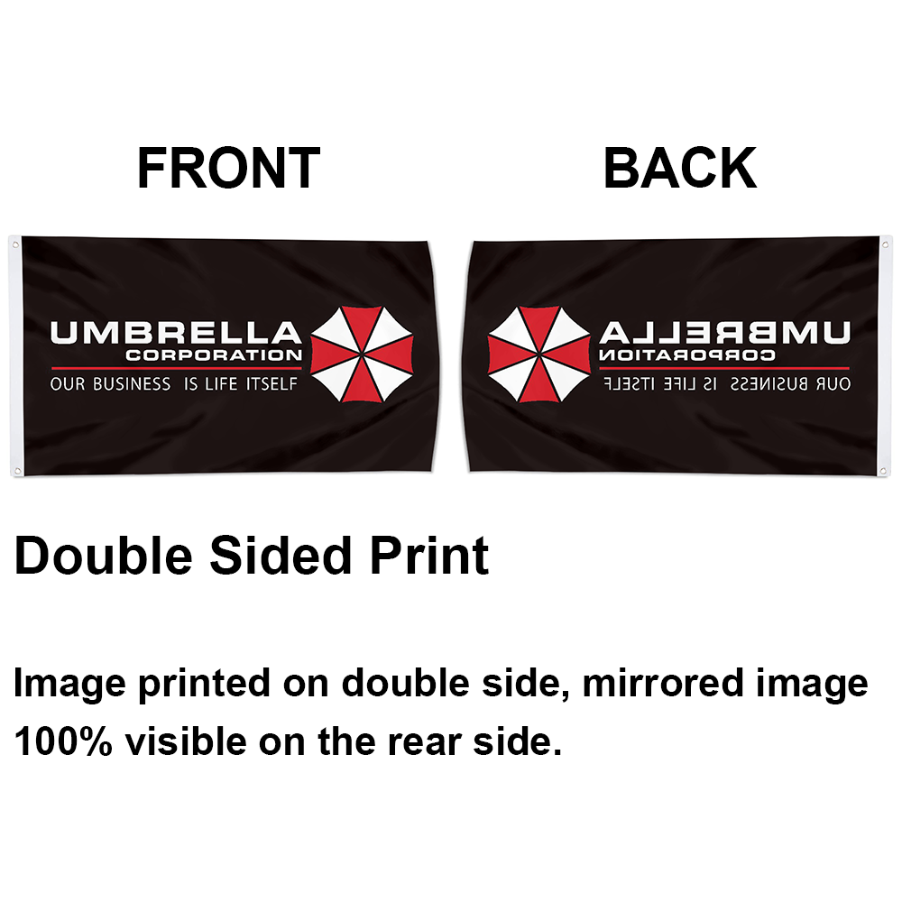 Fyon Resident Evil UMBRELLA corportion Flag Indoor and outdoor banner 32908