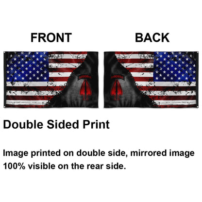 Fyon Usasoc Stars And Stripes Flag Indoor and outdoor banner
