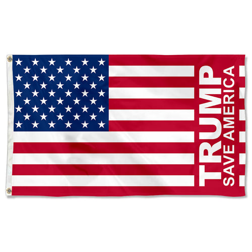 Fyon USA Trump Save America Flag Indoor and Outdoor Banner