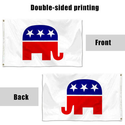 Fyon US Republican Party Flag Banner