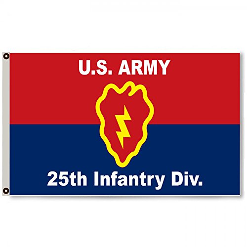 US Army 25rd Infantry Division Flag Banner Man Cave