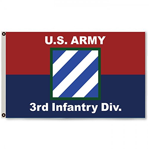 US Army 3rd Infantry Division Flag Banner Man Cave