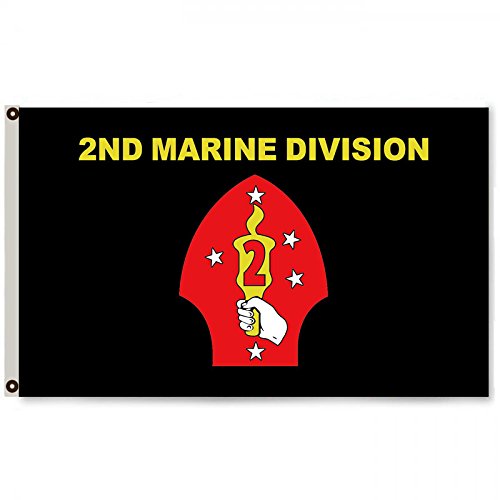 US Marine Corps 2nd Marine Division Flag Banner Man Cave