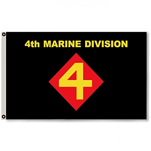 US Marine Corps 4th Marine Division Flag Banner Man Cave