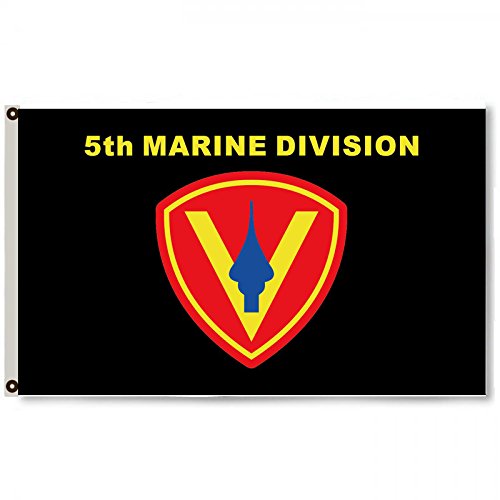 US Marine Corps 5th Marine Division Flag Banner Man Cave