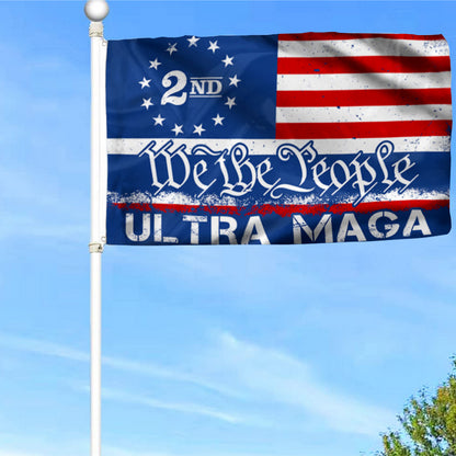 Fyon Ultra Maga We The People Flag Banner