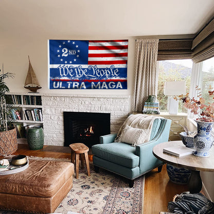 Fyon Ultra Maga We The People Flag Banner