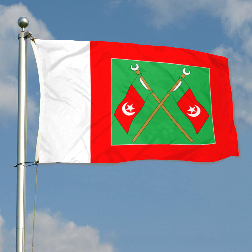 Fyon Umm Al Qawain City, United Arab Emirates Flag Indoor and outdoor banner