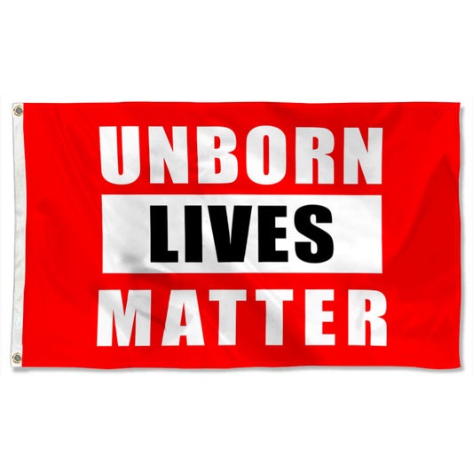 Fyon Unborn Lives Matter Flag Banner