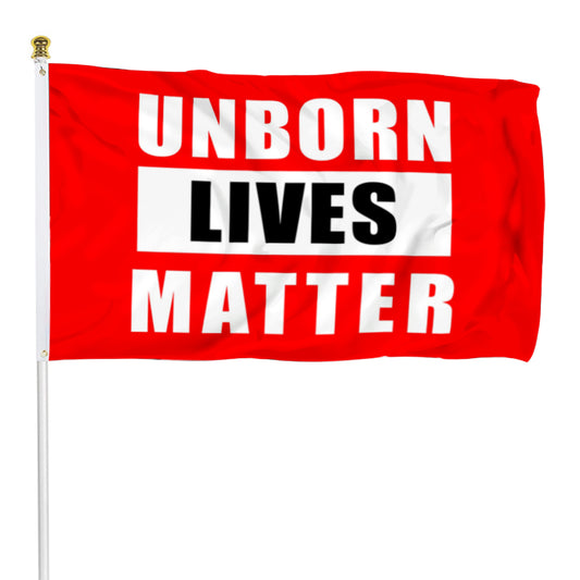 Fyon Unborn Lives Matter Flag Banner